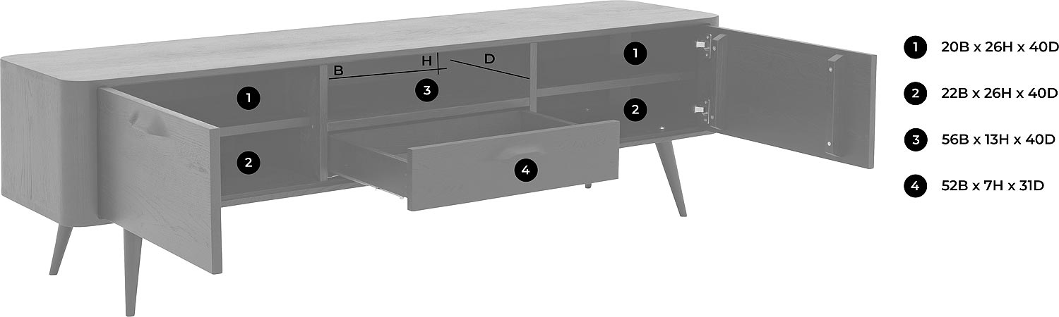 Tv Dressoir Bjarte