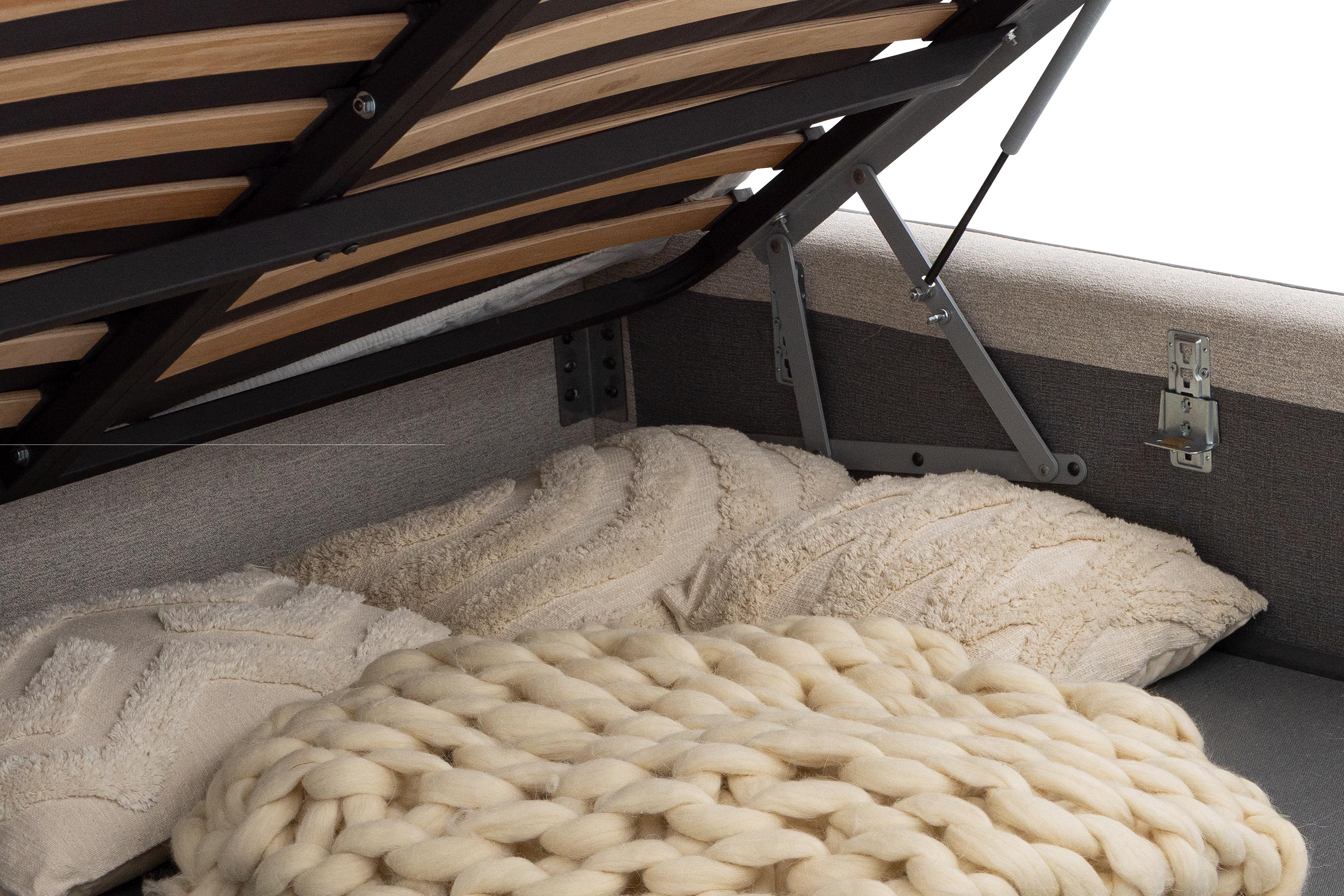 Gestoffeerd Bedframe Arona Storage