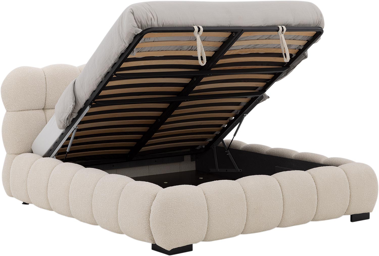 Gestoffeerd Bedframe Cloud Xl Storage