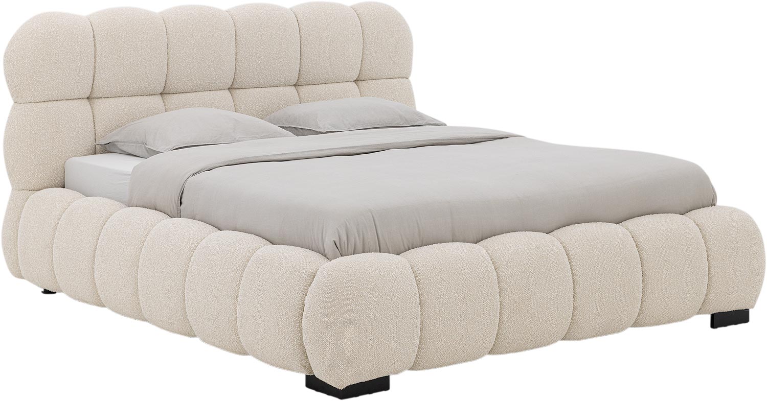 Gestoffeerd Bedframe Cloud Xl Storage