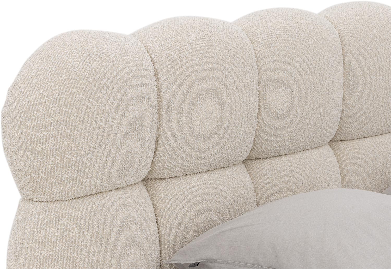 Gestoffeerd Bedframe Cloud Xl Storage