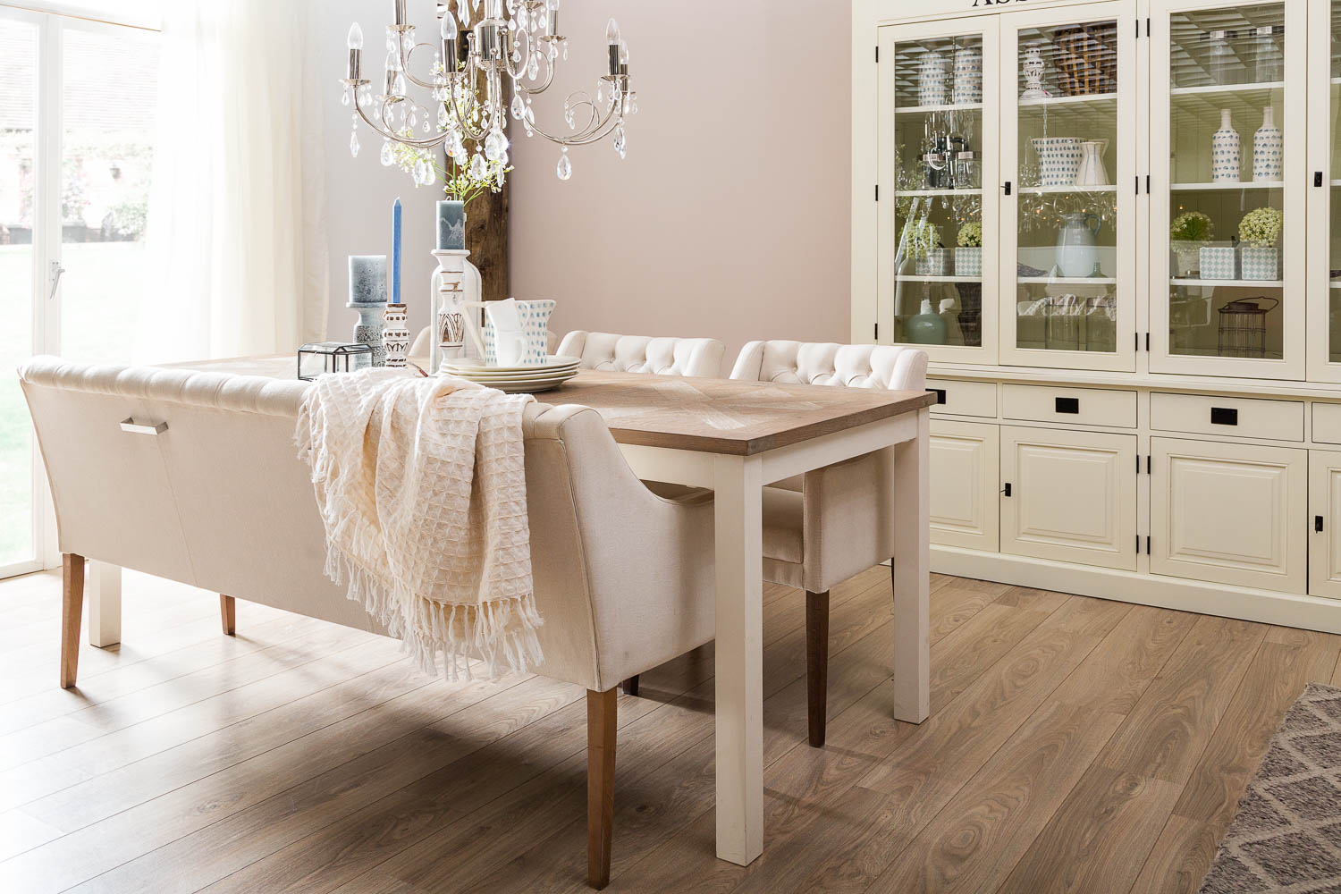 Eetkamerbank Pearl